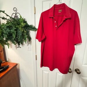 The Foundry Supply Co. Red Polo Shirt